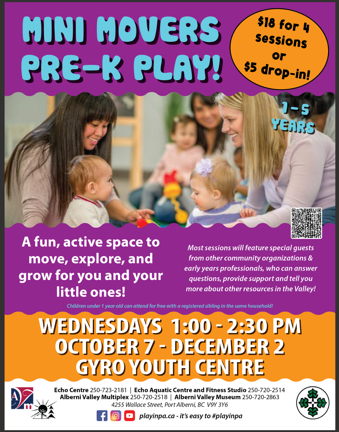 Mini Movers Pre-K Play