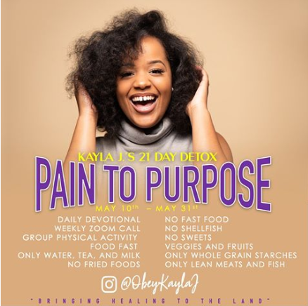 Follow Kayla J. or Instagram @_obeykaylaj for some GOOD spiritual inspiration.