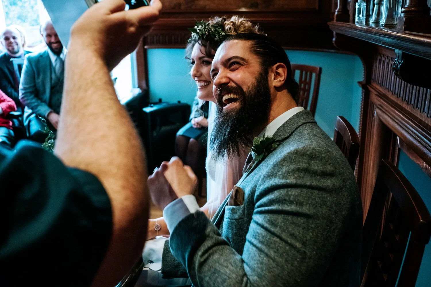  Documentary, alternative and creative wedding photographer © Ed Brown Photography 