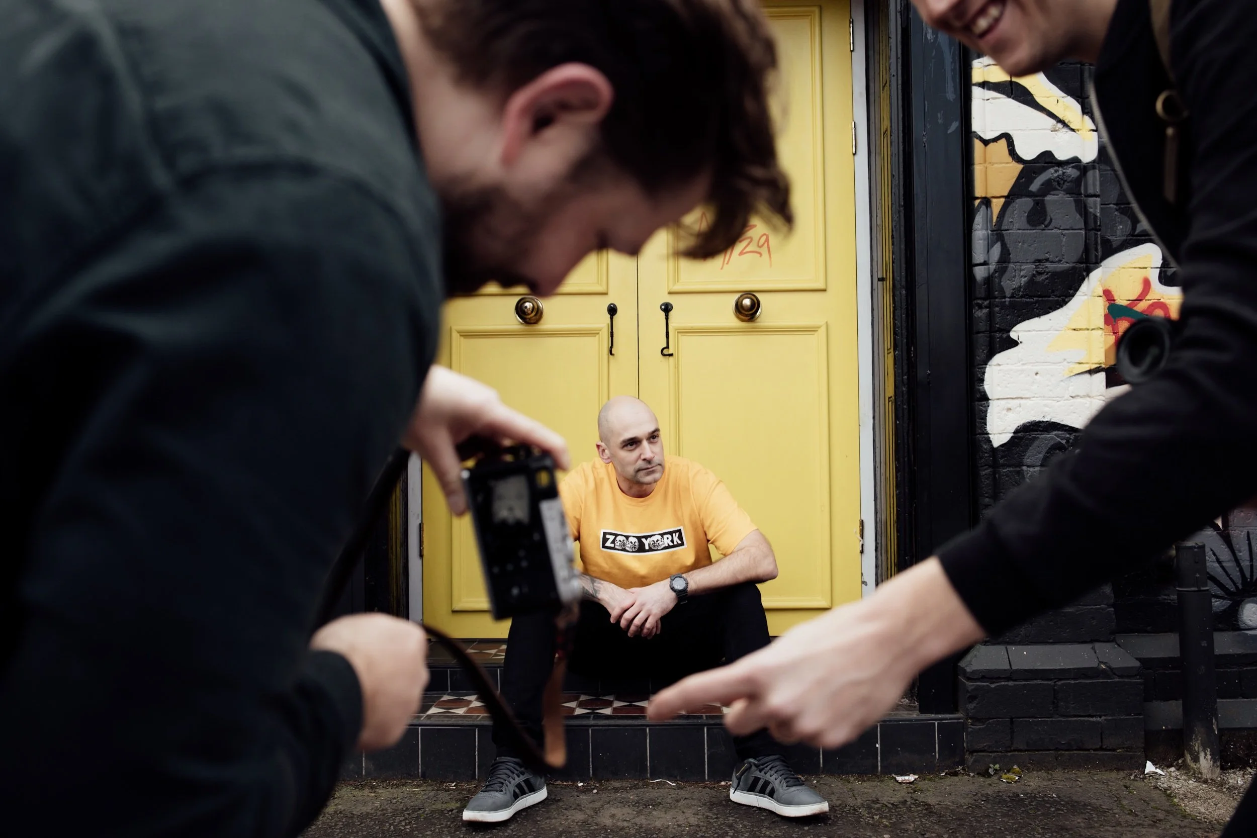 Nine Dots - Photographers Head Swap Day - Digbeth