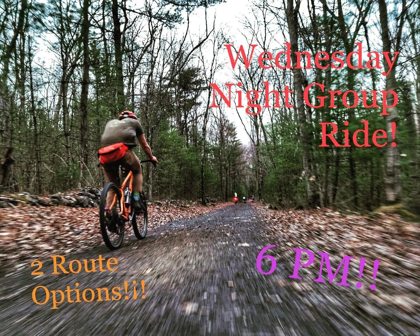 Big turn out last week and weather is looking good again for tomorrow! We are going to have 2 route options: one is our classic 25-30 mile #puregravel Rattlesnake Gutter loop and the other is the 20-25 mile Ridge Runner #beyondgravel ? #mtbminus ? We
