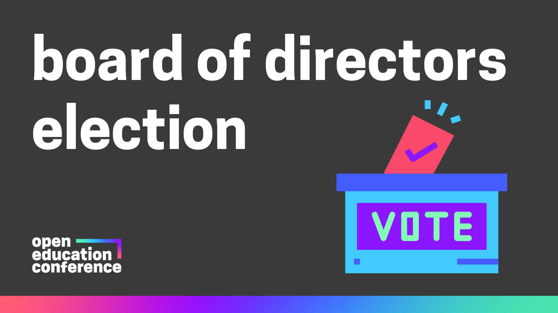 Board of Directors Election