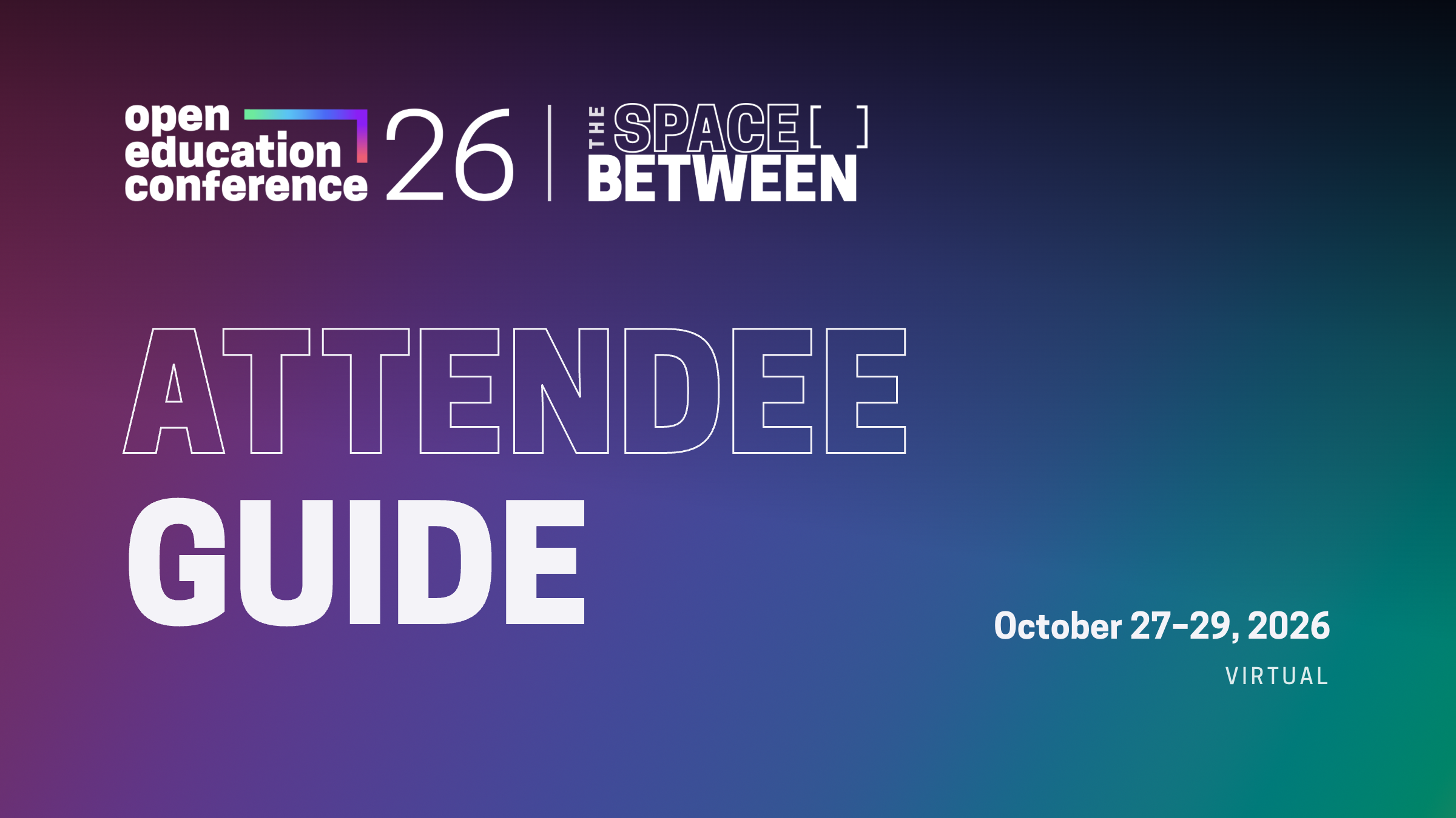 OpenEd26 Attendee Guide