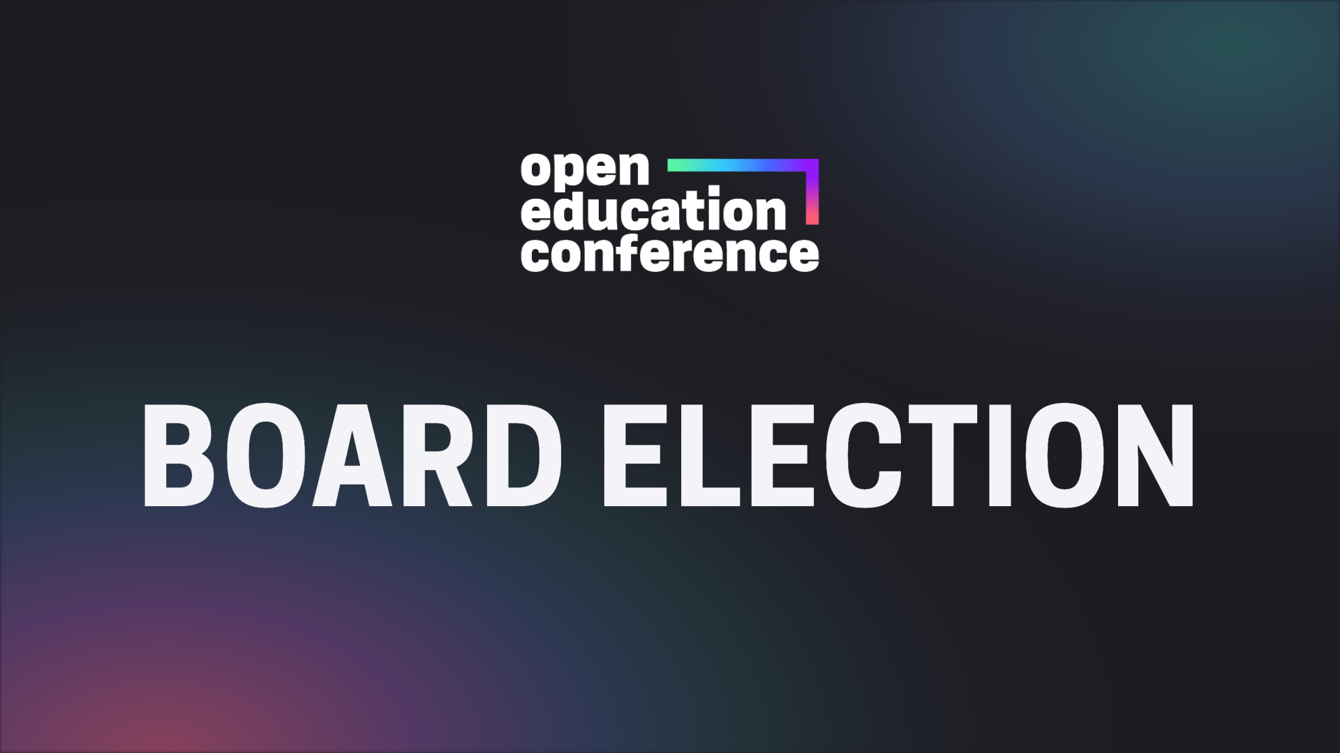 Announcing the 2026 Conference Board Election