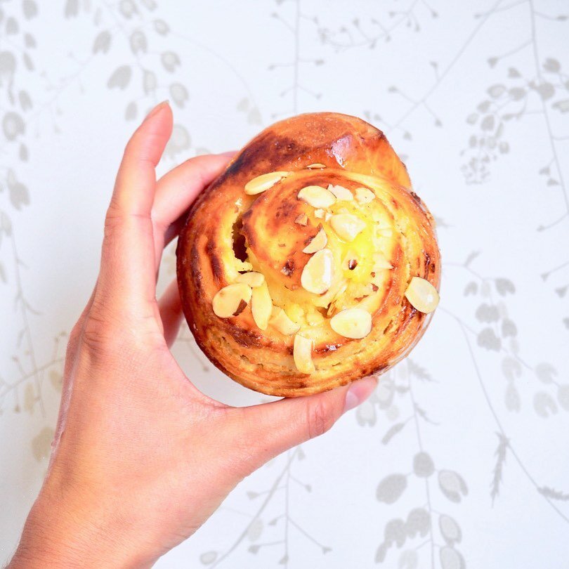 What&rsquo;s a day in the life of an Almond Custard Bun, you may ask? 🤗

There&rsquo;s a reason we often sell out of these little love buns every day... 

We start with our rich and spongy brioche dough, and laminate thin layers of almond paste and 