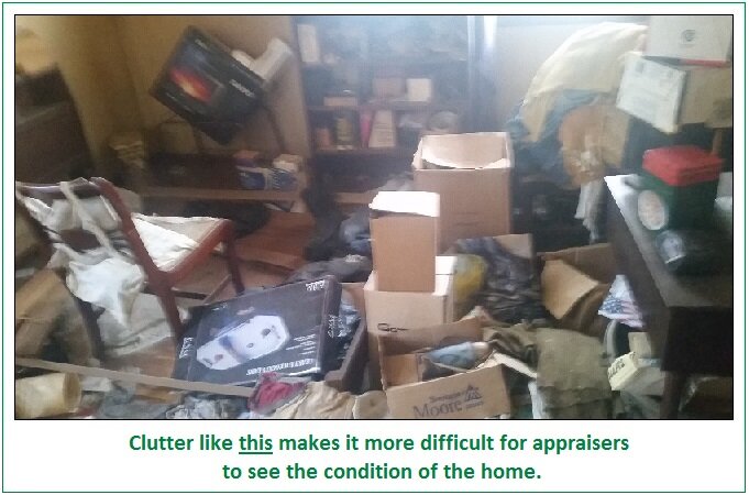 The next question for most homeowners is, “What can I do to prepare for the appraiser’s inspection?” Typically, I advise homeowners to do two things. The first is to complete any ongoing home improvement projects or repairs that are in progress. Man…