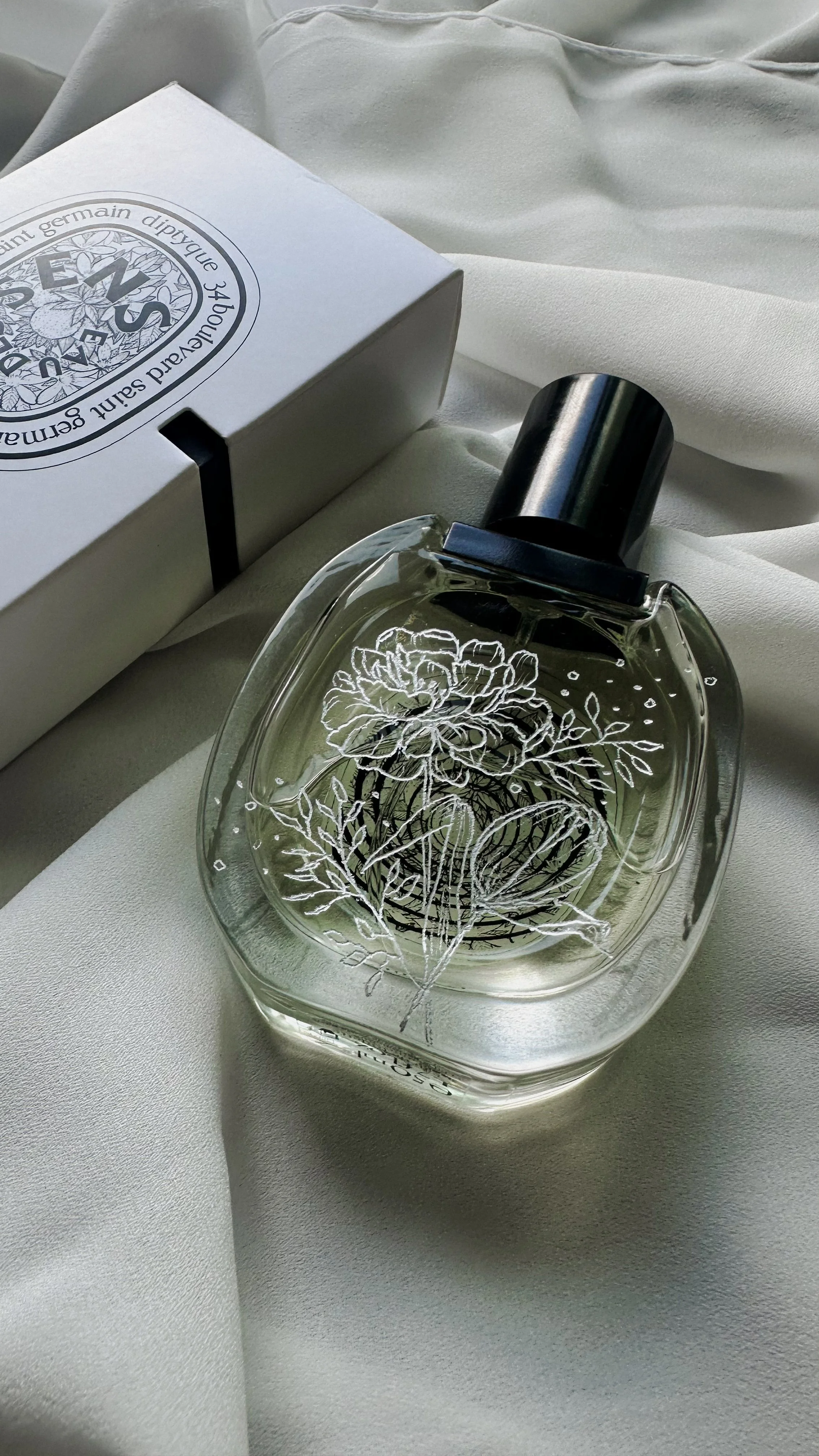 Didi Letters - Custom engraved perfume bottle designed as a personalized gift for a special occasion