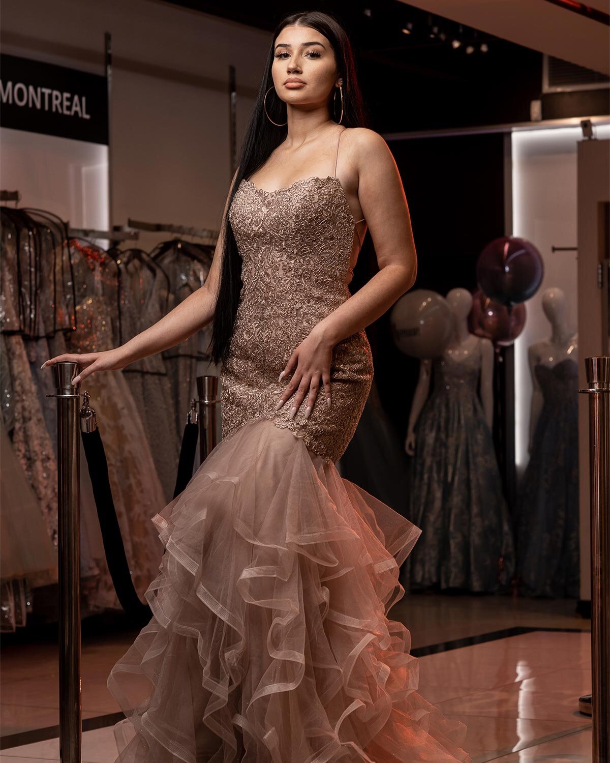 Silver grey fish cut satin net gown only on Kalki | Net gowns, Embellished  gown, Gowns dresses