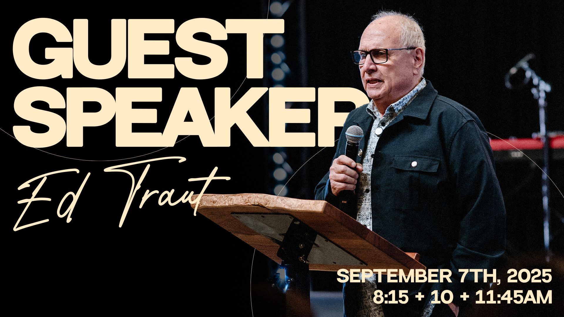 Guest Speaker - Ed Traut