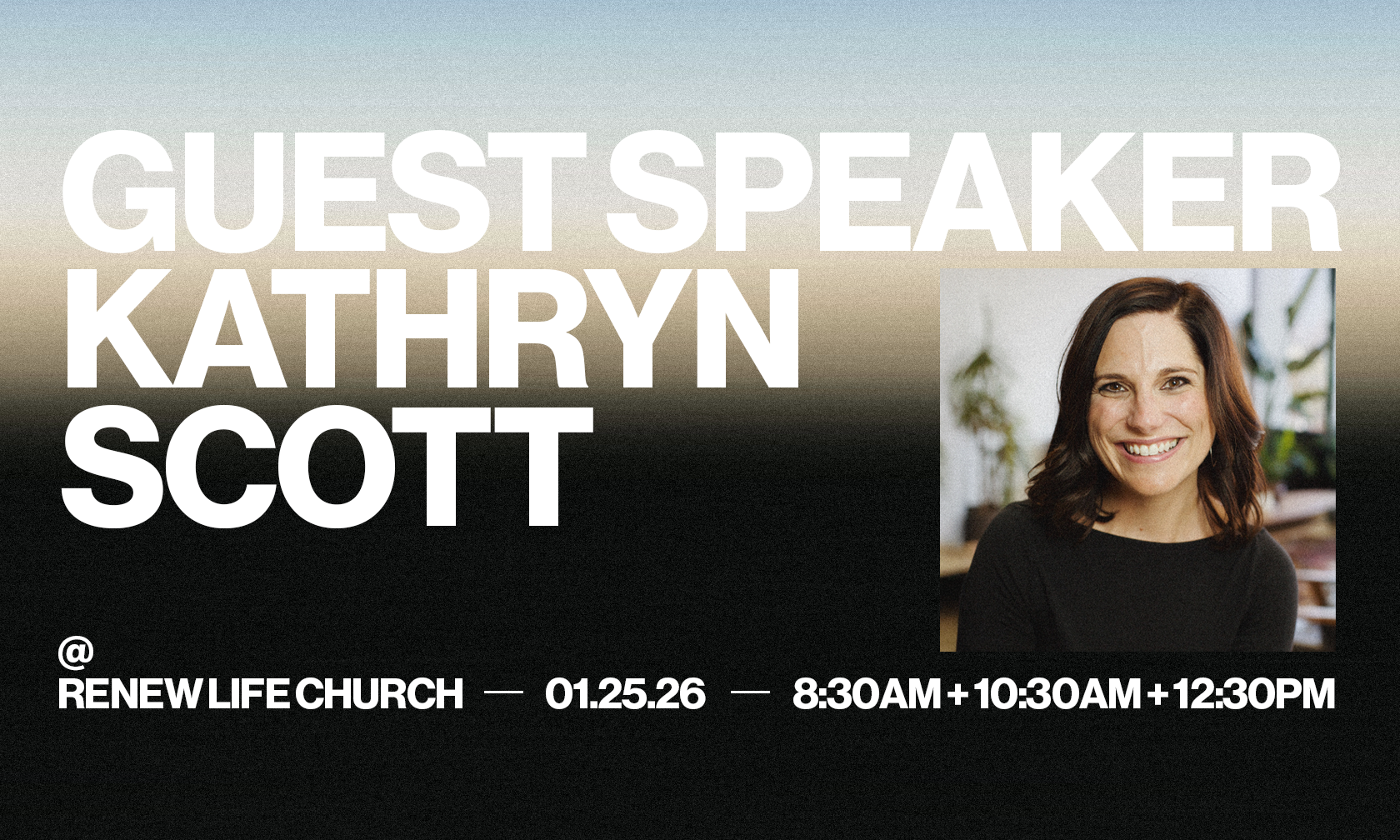 Guest Speaker - Kathryn Scott