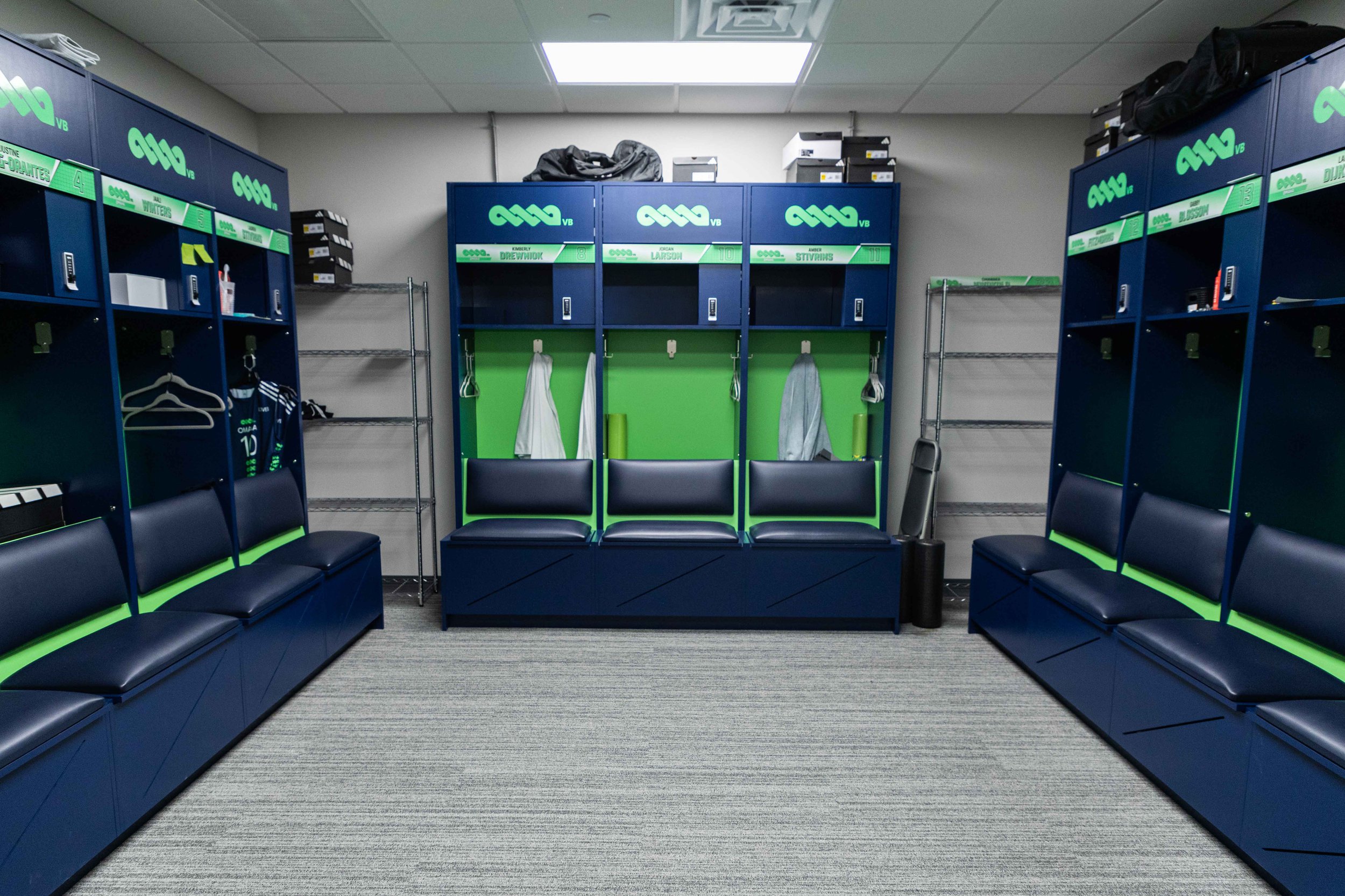 LOVB Volleyball Practice Space