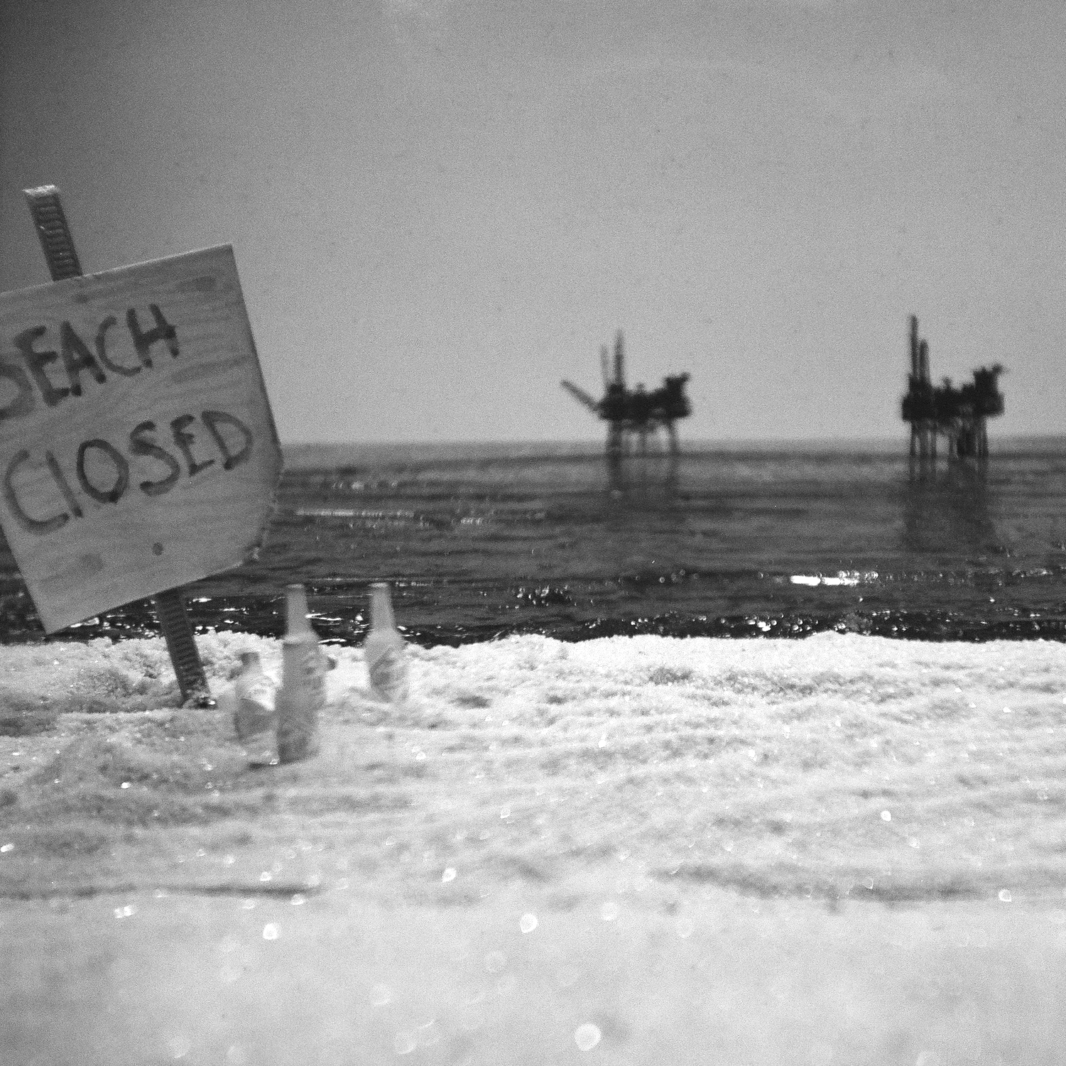 Beach Closed - 2025, 120 Film Photograph