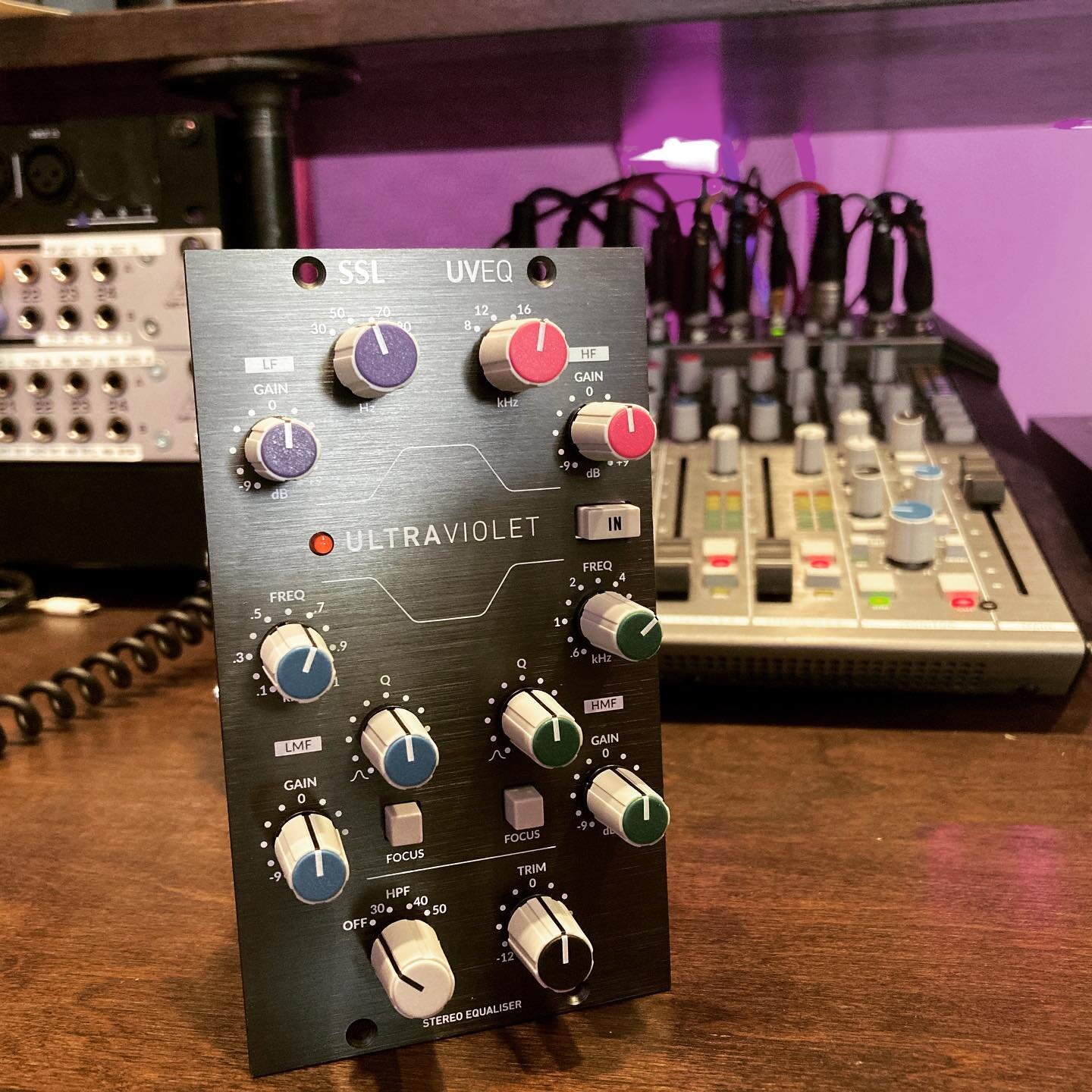 Really happy to add the SSL ultraviolet mastering EQ to studio