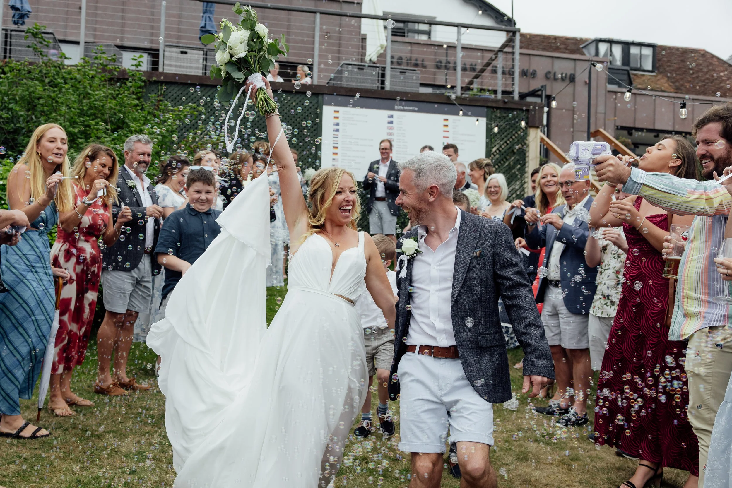 R & A   Yacht Club Wedding