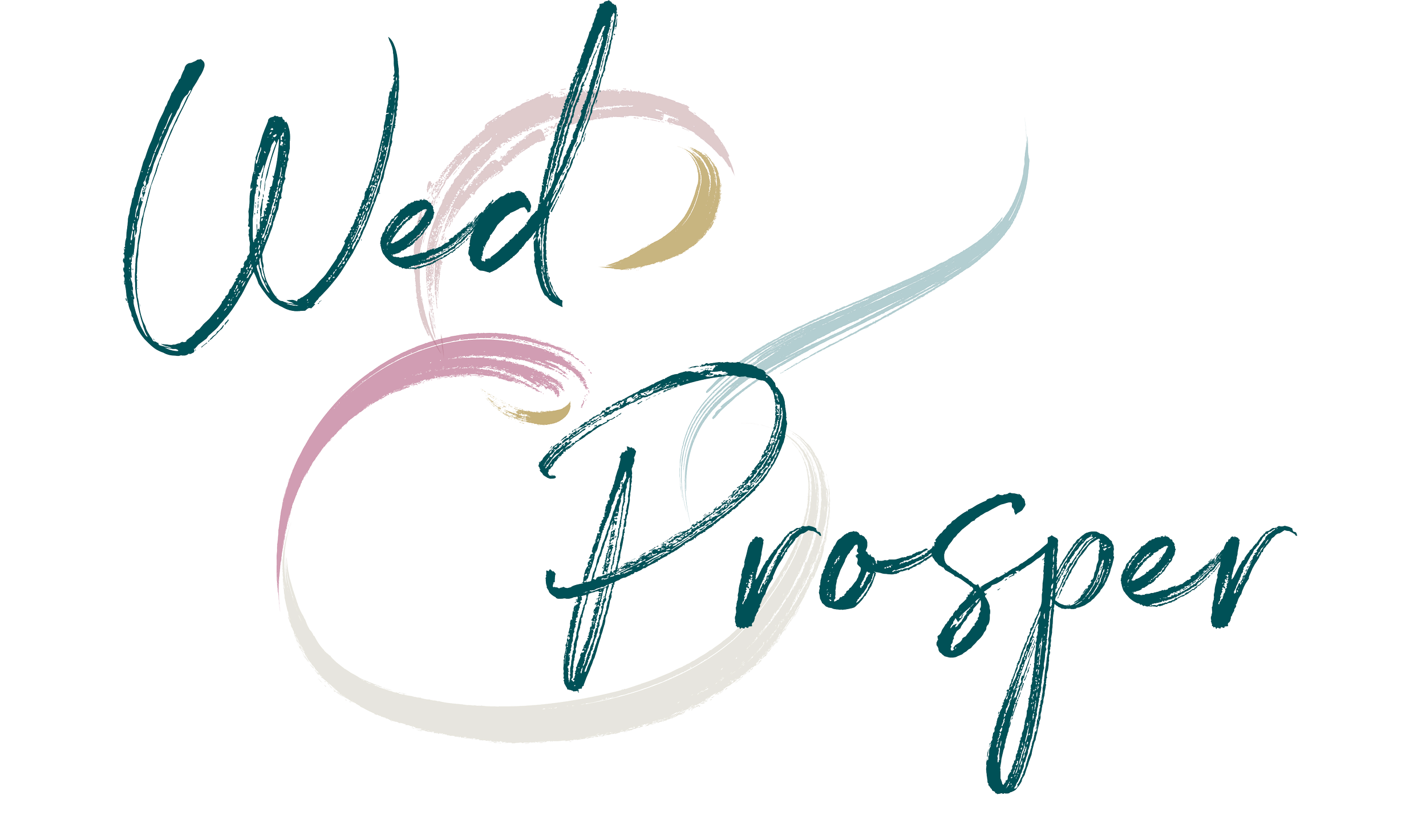 wed & prosper logo, wedidng planning Isle of Wight