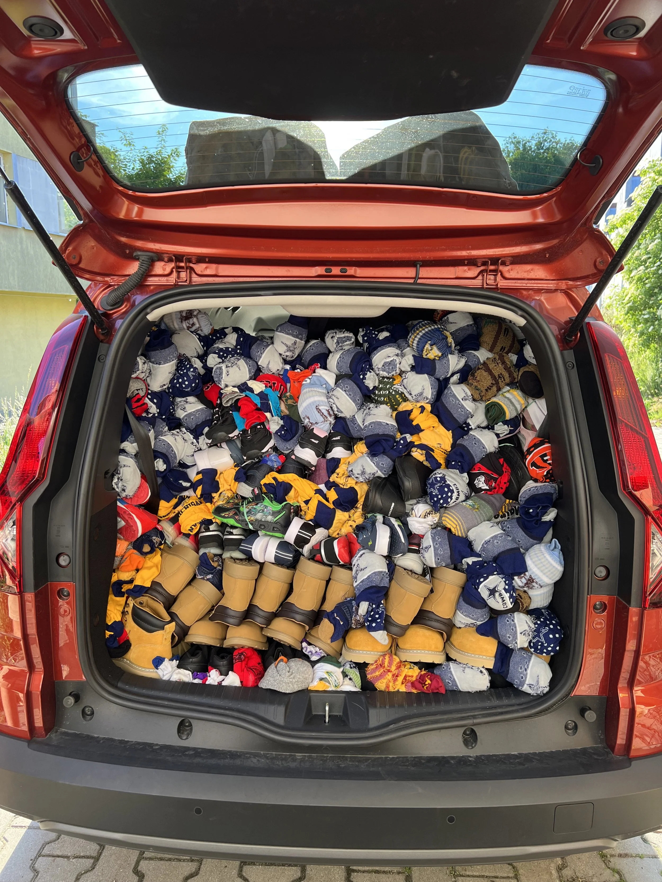 When Packing Shoes Gets Creative