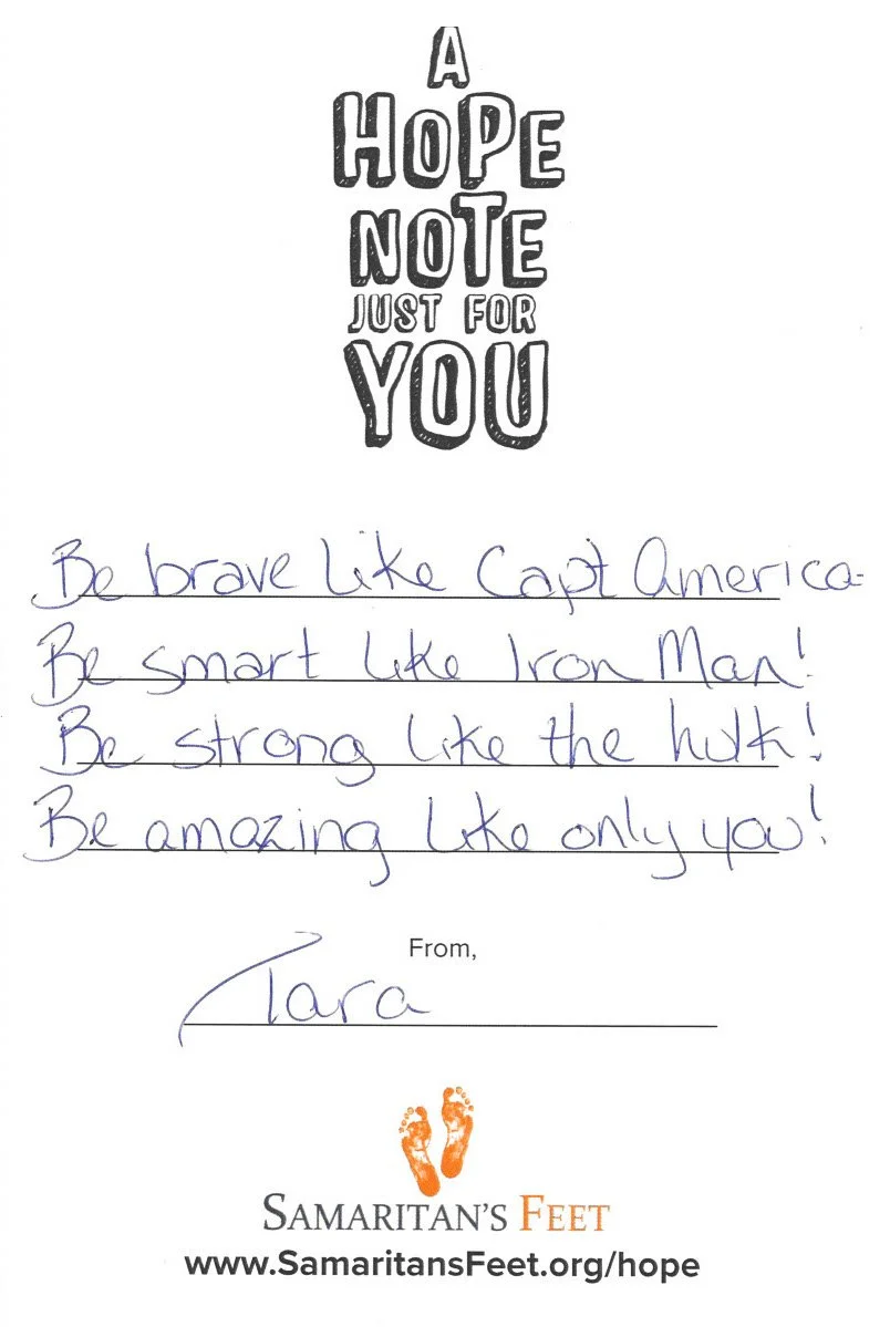 Sweet Handwritten Hope Notes