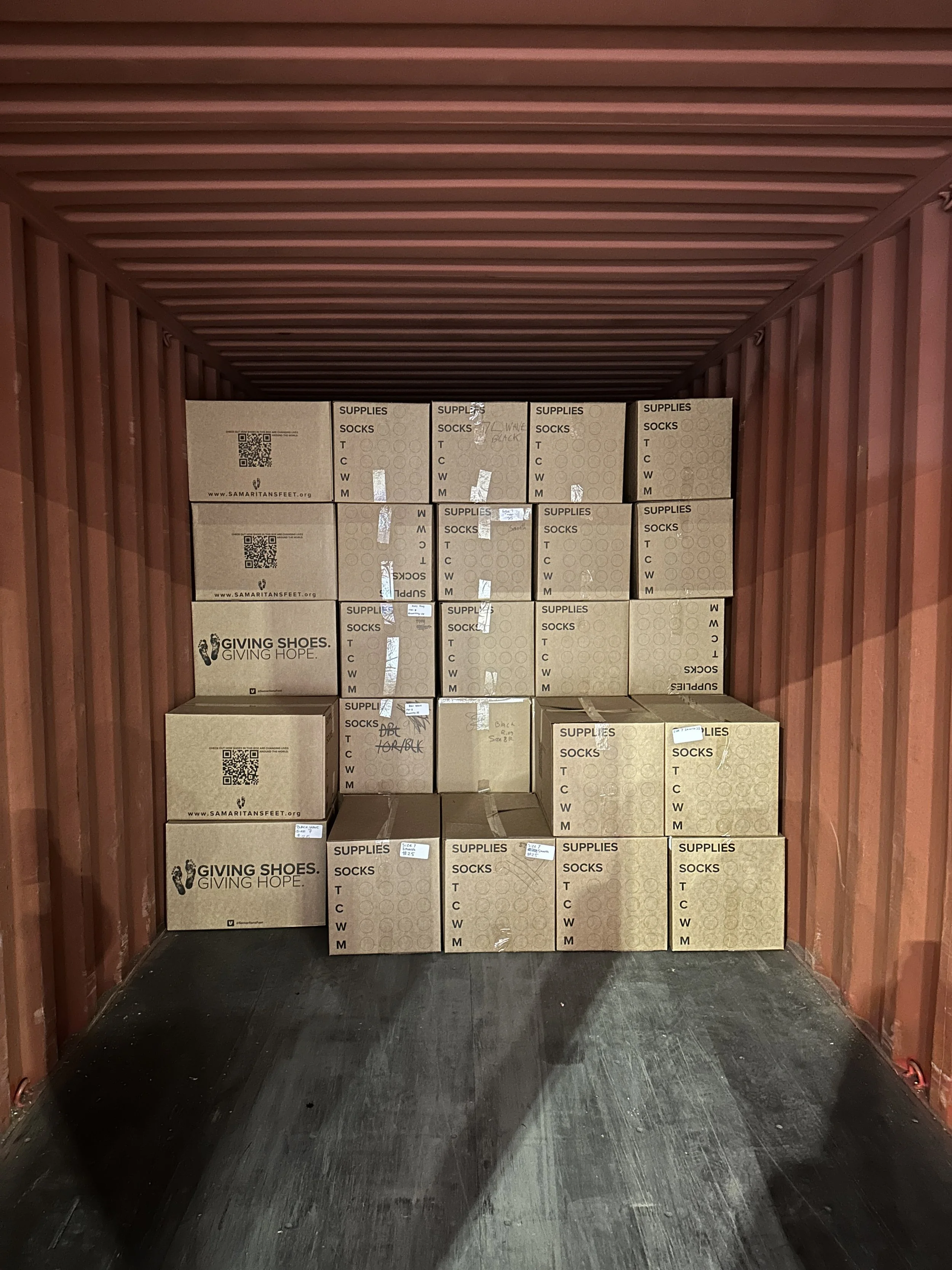 15,000 Pairs of Shoes to Rwanda