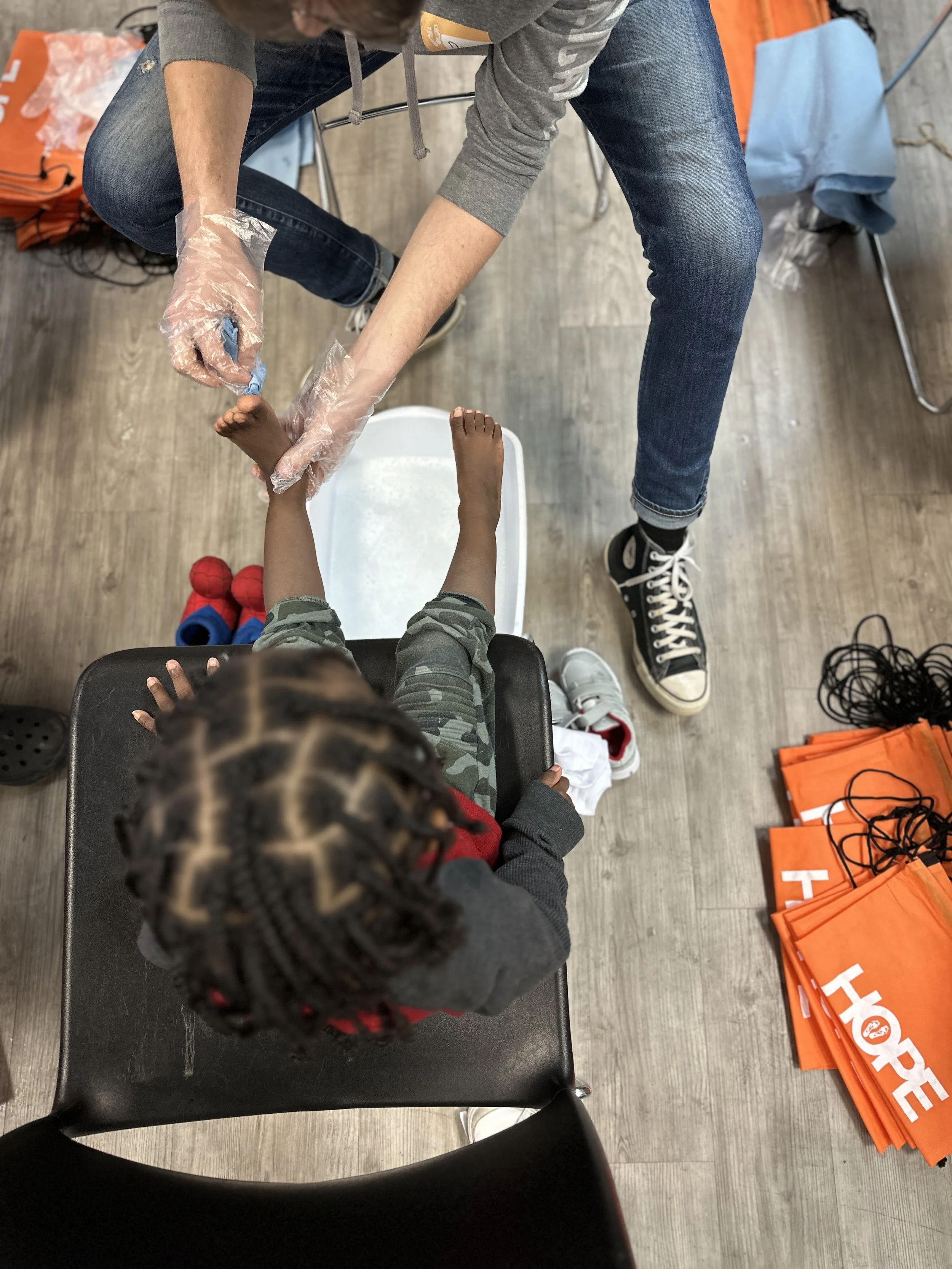 Serving with Salvation Army in Charlotte