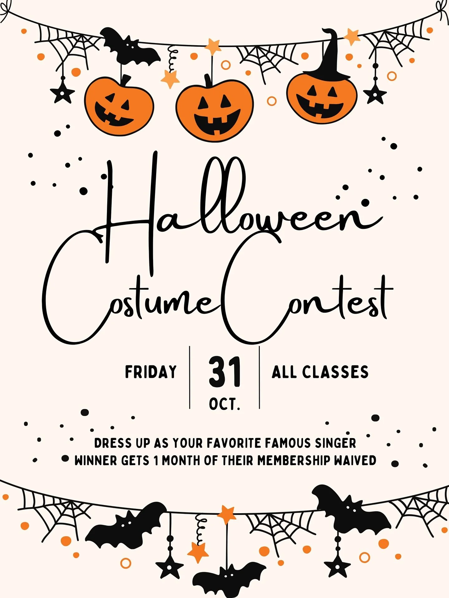 🎤mic check 1-2-1-2, is this thing on? 🎤
X2O is getting spooky this season and we’re hosting a Halloween costume contest 👻 
We’re dressing up as our favorite singers this year and we invite all you witches to transform into your favor