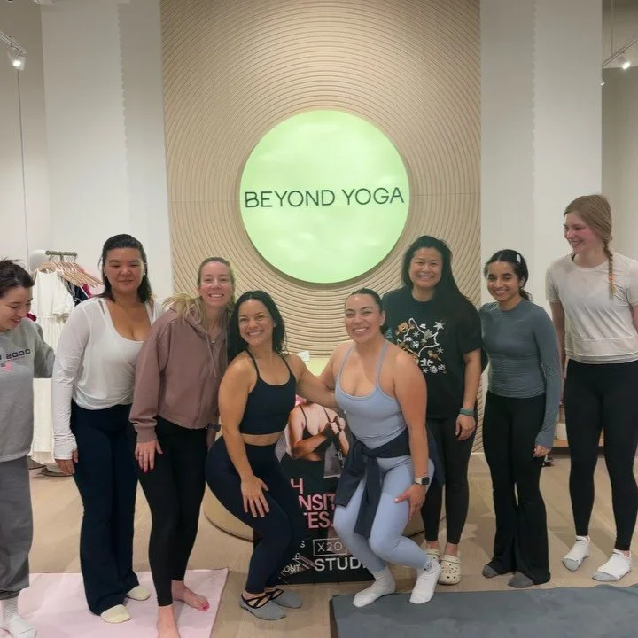 What like it&rsquo;s hard? 🤓

Did you know many of our instructors are also certified in mat Pilates? Catch us all around the Bay doing pop ups like this fun one we did with @beyondyoga last Friday! We&rsquo;re happy to lead other out of studio even