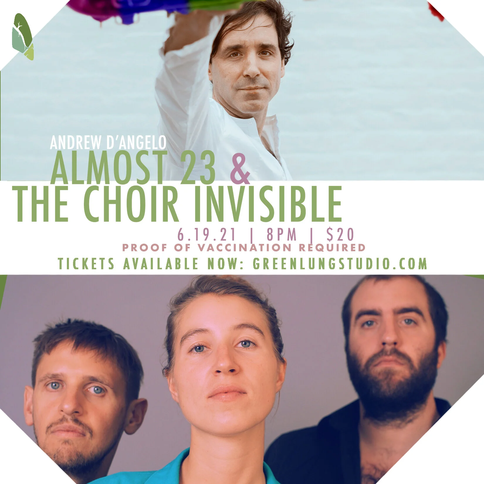 Andrew D'Angelo &amp; The Choir Invisible | 6.19 | 8PM