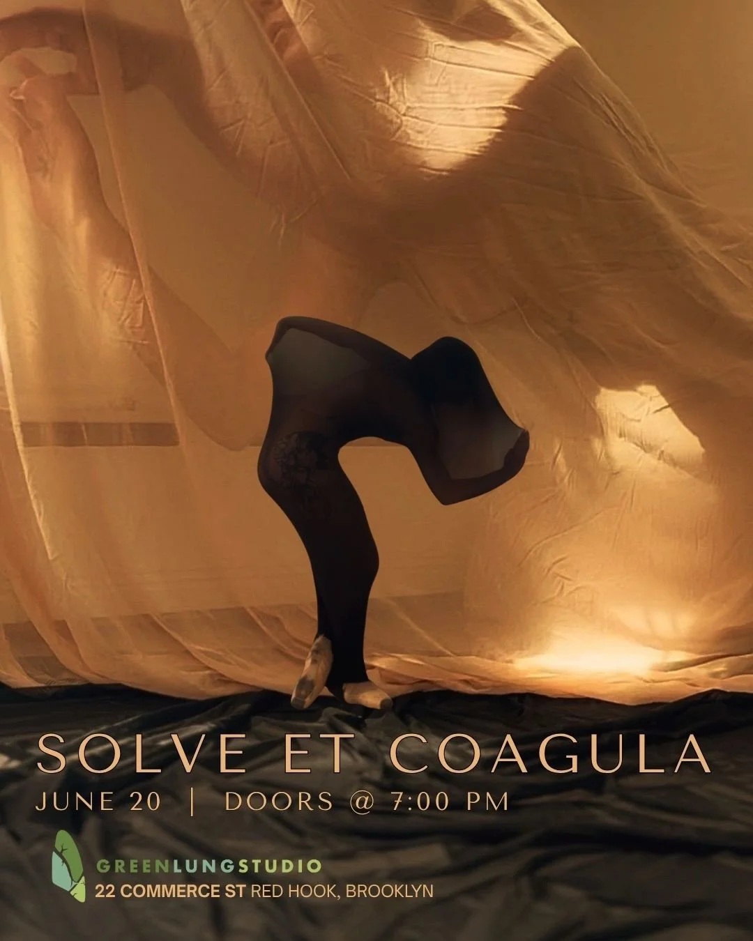 Solve et Coagula, from Miranda Bishop and Chloe Russell
@mmebishop @chloerainrussell 

Saturday, June 20th
Doors @ 7:00 PM
Show @ 7:30 PM

Tickets at link in bio ✨