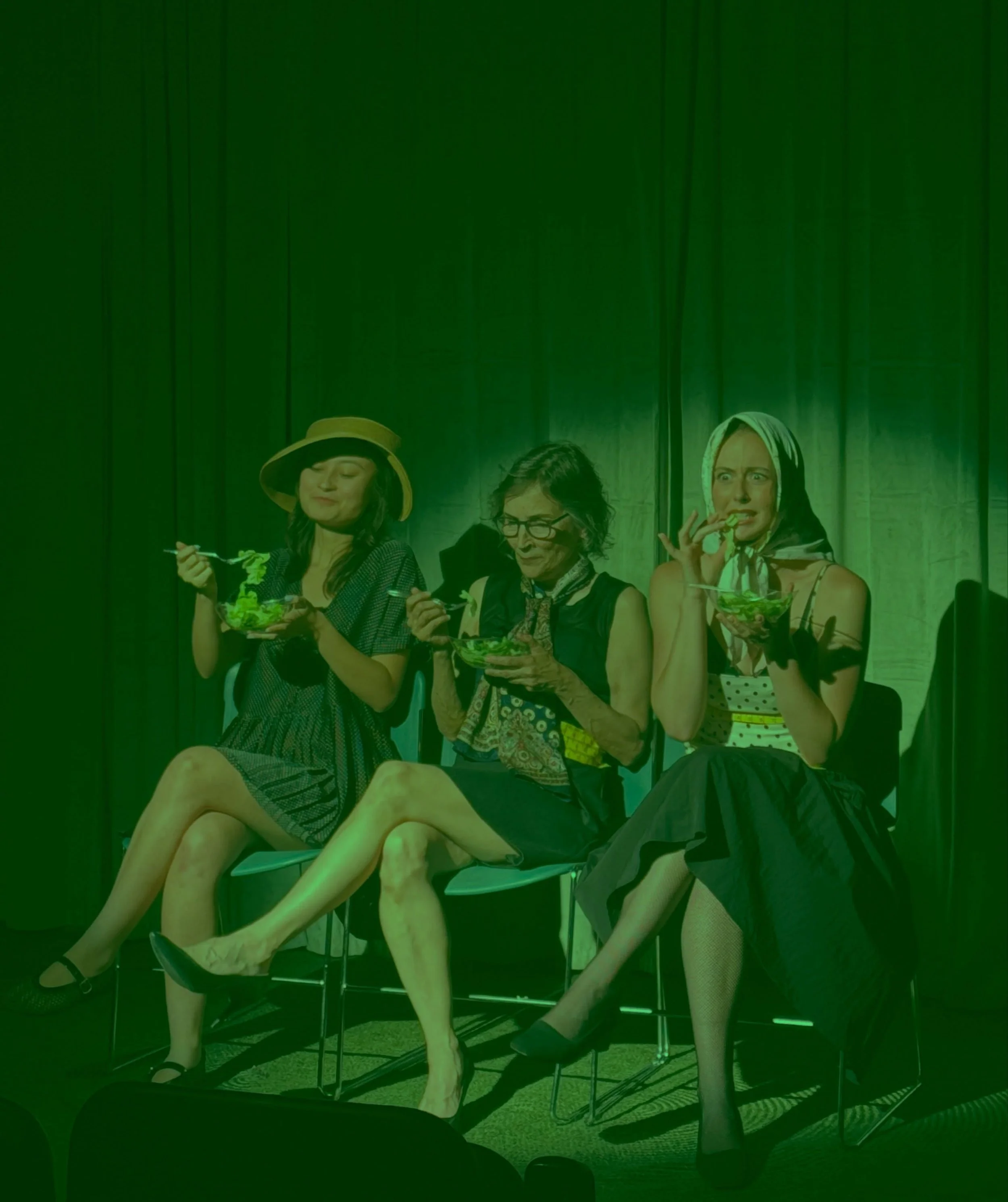 MATINEE ADDED 🥗

Catch ClayHouse&rsquo;s debut show, Women Laughing Alone Eating Salad, this weekend. Four chances to see it! 

Friday 7:30 PM
Saturday 2:00 PM + 7:30 PM
Sunday 7:30 PM

Tickets are flying, get yours now 🎟️