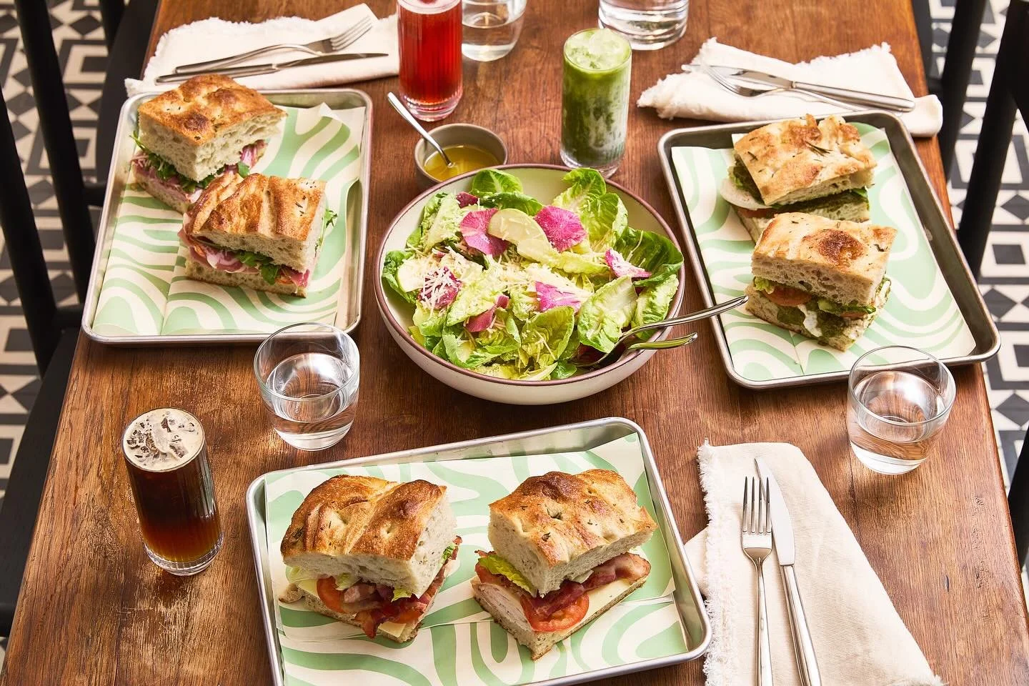 Eat your greens. And your carbs. And sip something cold while you’re at it. #littlewinggoods