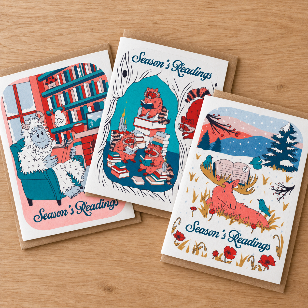 Simon & Schuster Holiday Cards