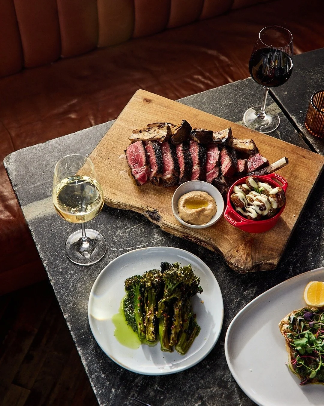 A strong start to your week. All your essential proteins grilled to perfection — accompanied with an excellent glass of Verdicchio. #WINNER