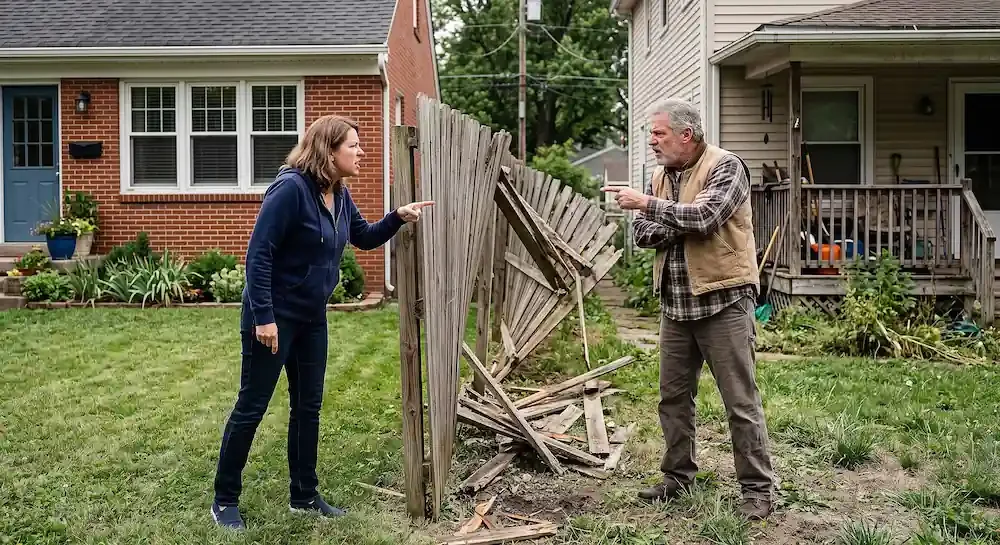which side of the fence is mine