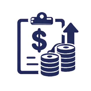 Dollar in circle representing ongoing rental payments in San Antonio.