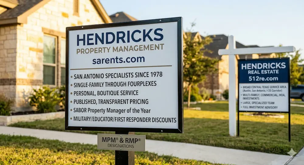 San Antonio Property Management Local Since 1978