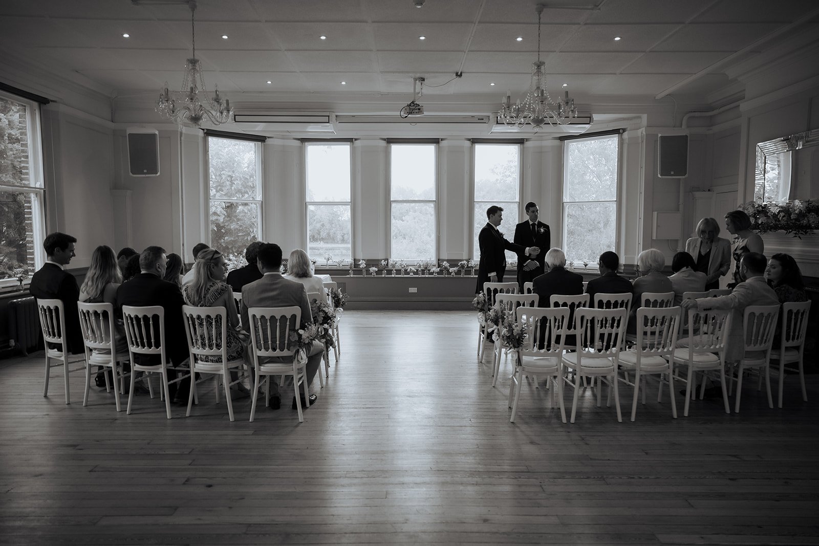 Ceremony room.Winchester House, London. Images by Wildheart Photographer, London Wedding Photographer