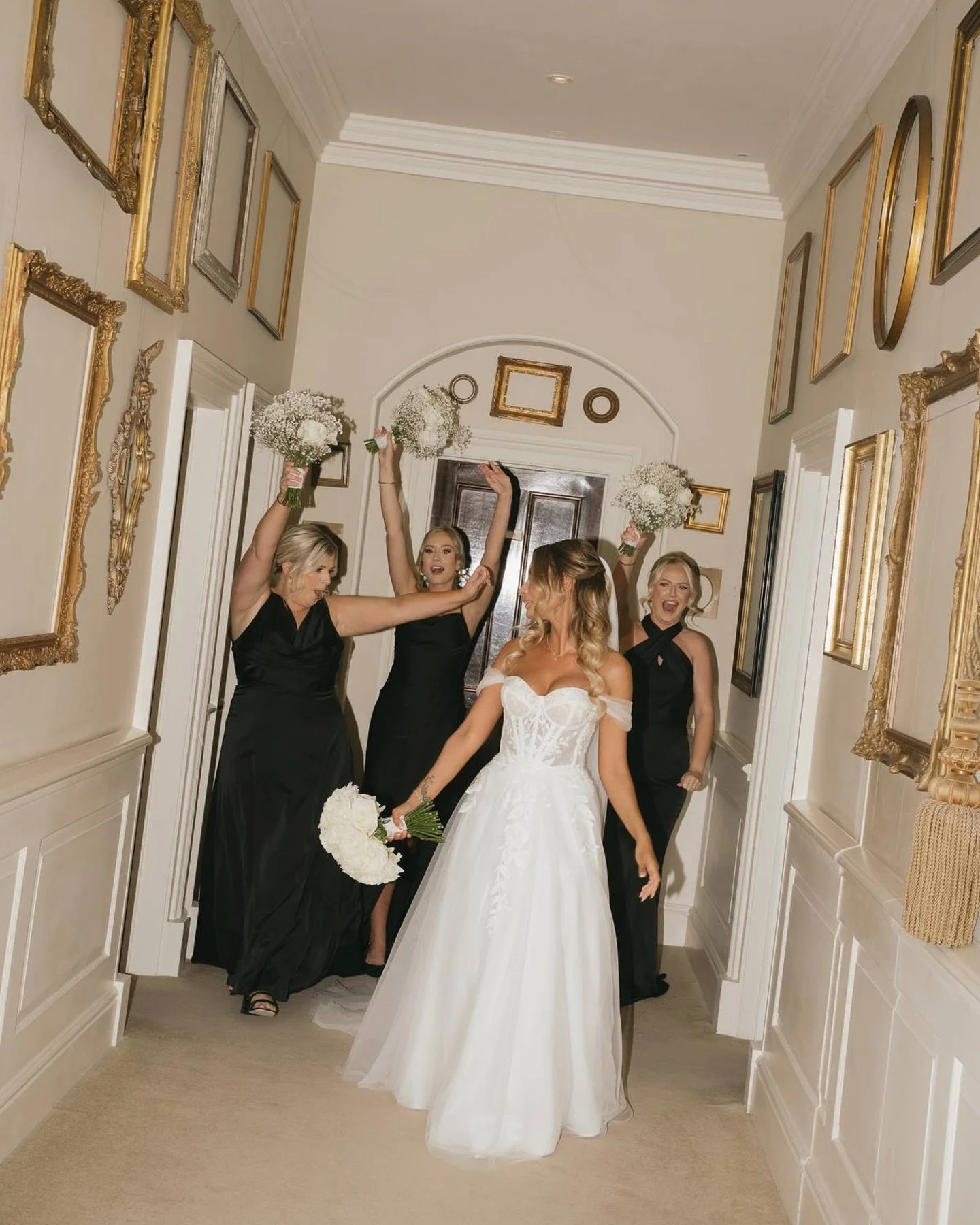Anna and James at Stubton Hall.  What a stunning couple these two are.  Absolutely adored being part of their day.

Florist - @jacaranda_flowers
Cake - @cakeandthistle
Venue Stylist - @modernheritagestyling
Wedding Dress shop - @belle_and_bouquet
Bri