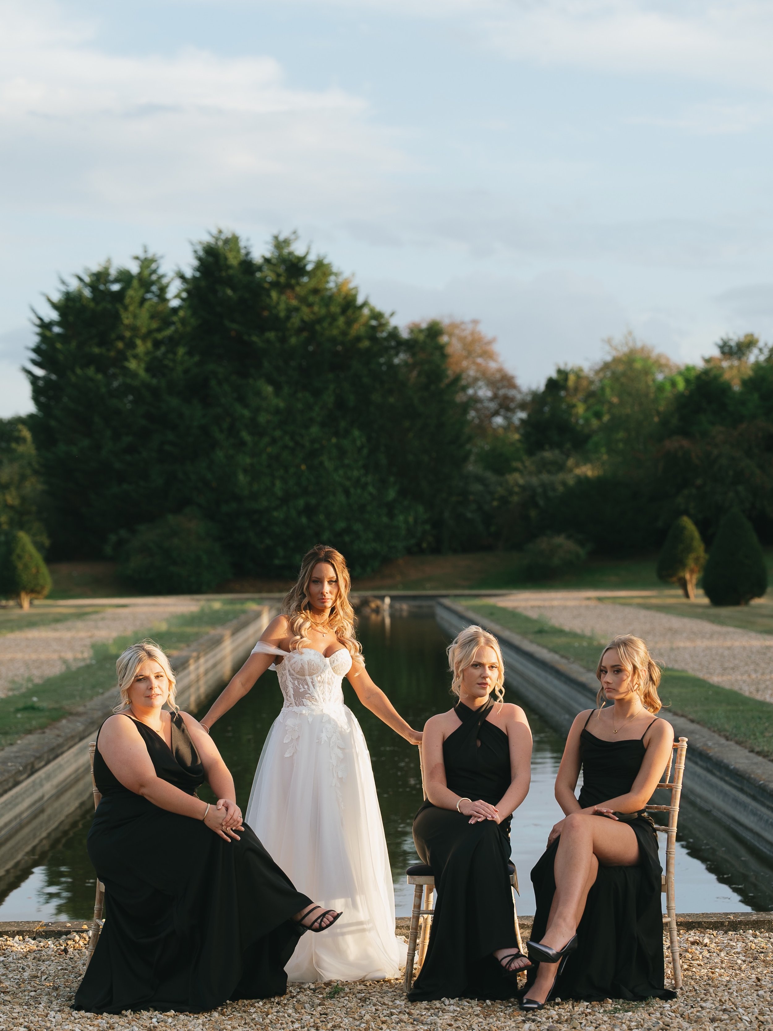 ANNA &amp; JAMES | STUBTON HALL 🤍

A little glimpse into Anna&rsquo;s morning at the beautiful Stubton Hall.

Champagne flowing, the girls in black, that incredible dress and a bridal suite made for photographs. I love that mix of quiet, elegant mom