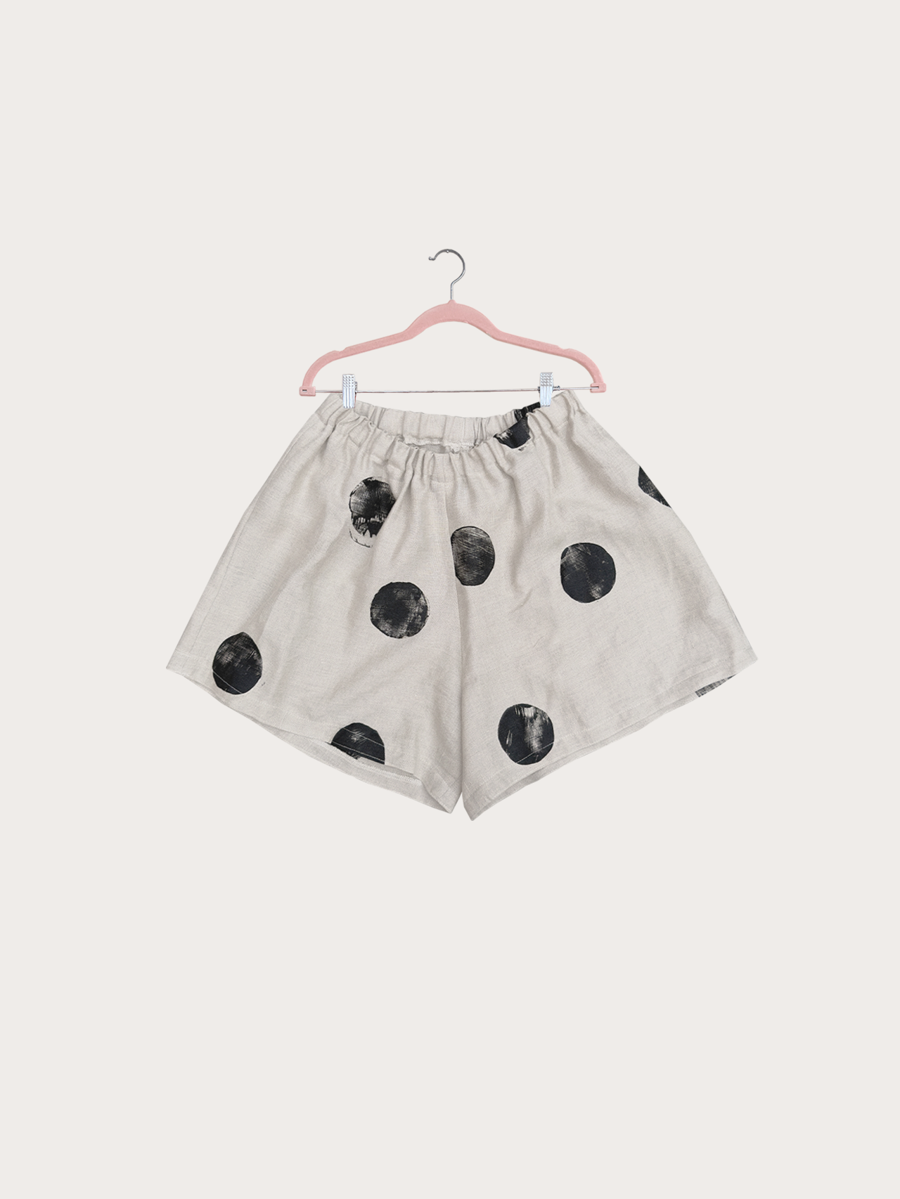 Playground Shorts in Painted Polka Dots