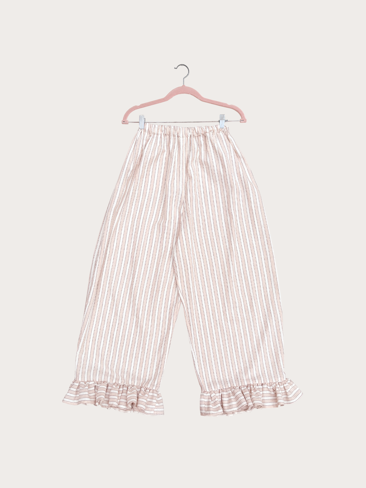 Market Pants in Ticking Stripe Cotton
