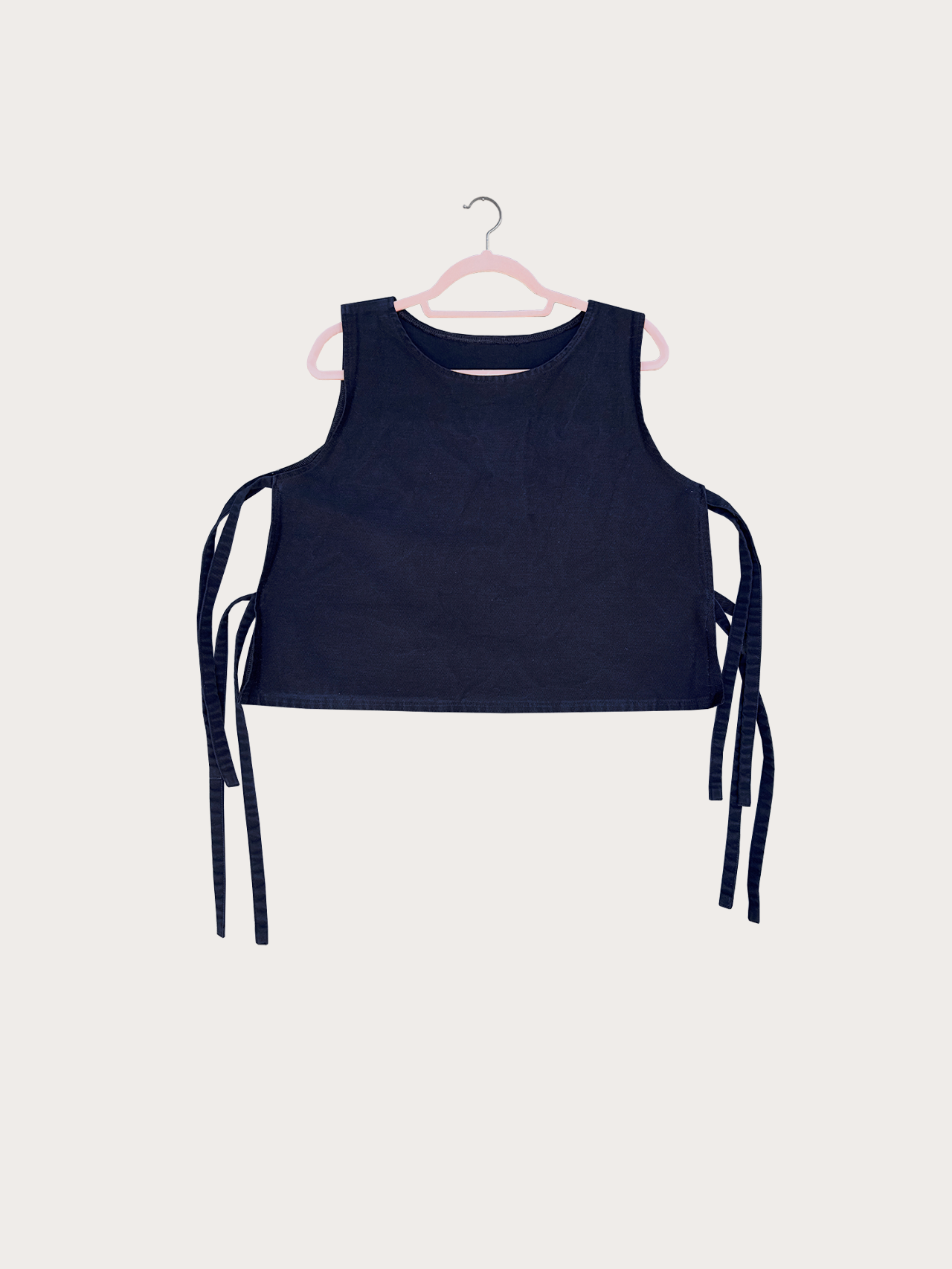 Indie Vest in Coal Twill