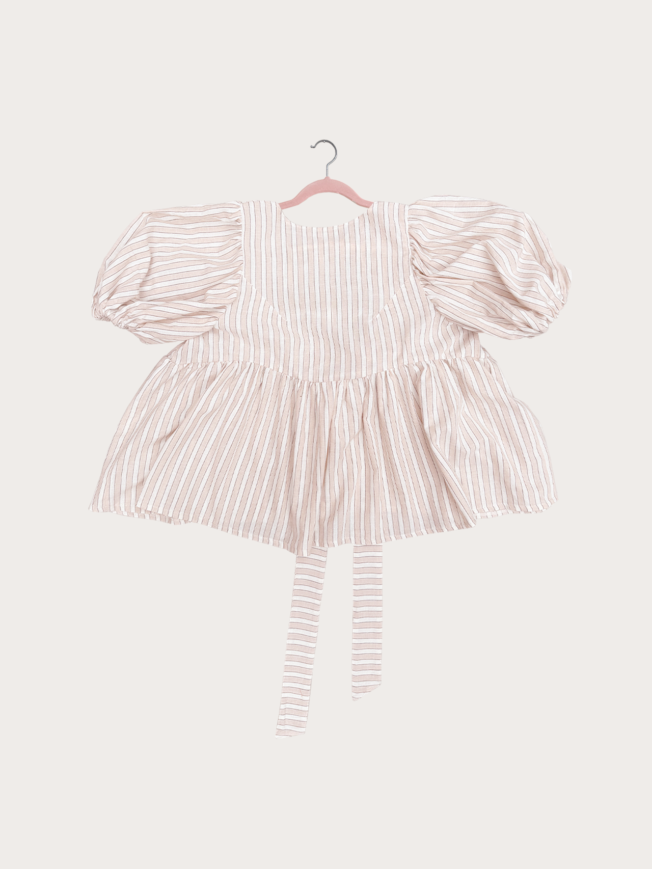 Sunday Shirt in Ticking Stripe Cotton