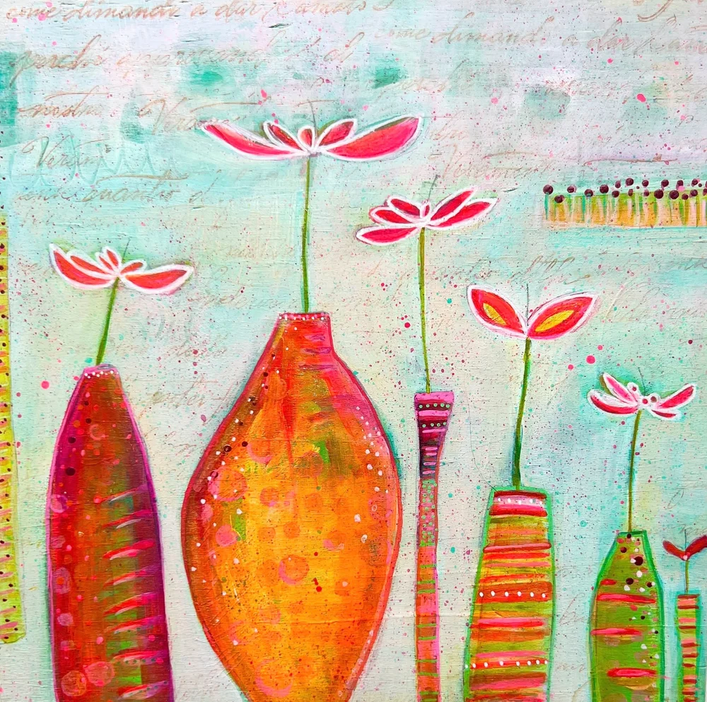 There&rsquo;s something so special about seeing artwork in person&mdash;the textures, the colors, the conversations it sparks. Being part of @AvondaleArts &ldquo;Summer Palette&rsquo;s&rdquo; exhibition has been an honor, and I&rsquo;d love for you t