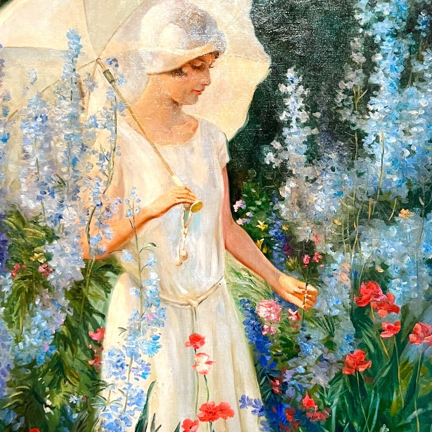 I took a little field trip/artist date with my Art Salon Sisters ( @anniewildey @Dianasartorart, @kathyjohnsonart) to the @wmai.ri and it stirred something deep in me. 🪷

Before graduate school, I painted in a very traditional way~always trying to g