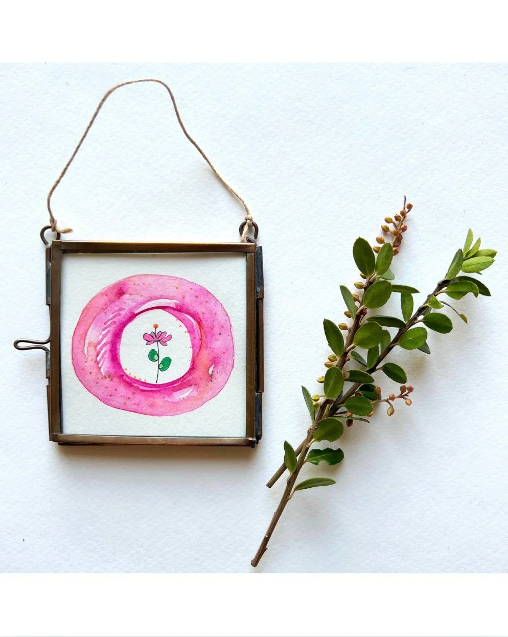 Something sweet is coming&hellip; little pieces of joy gathered from things I love in the spirit of the season. ✨⁠
⁠
Get ready to meet &ldquo;Gathered Treasures &ldquo;&mdash; a new collection of mini paintings inspired by nature&rsquo;s quiet beauty