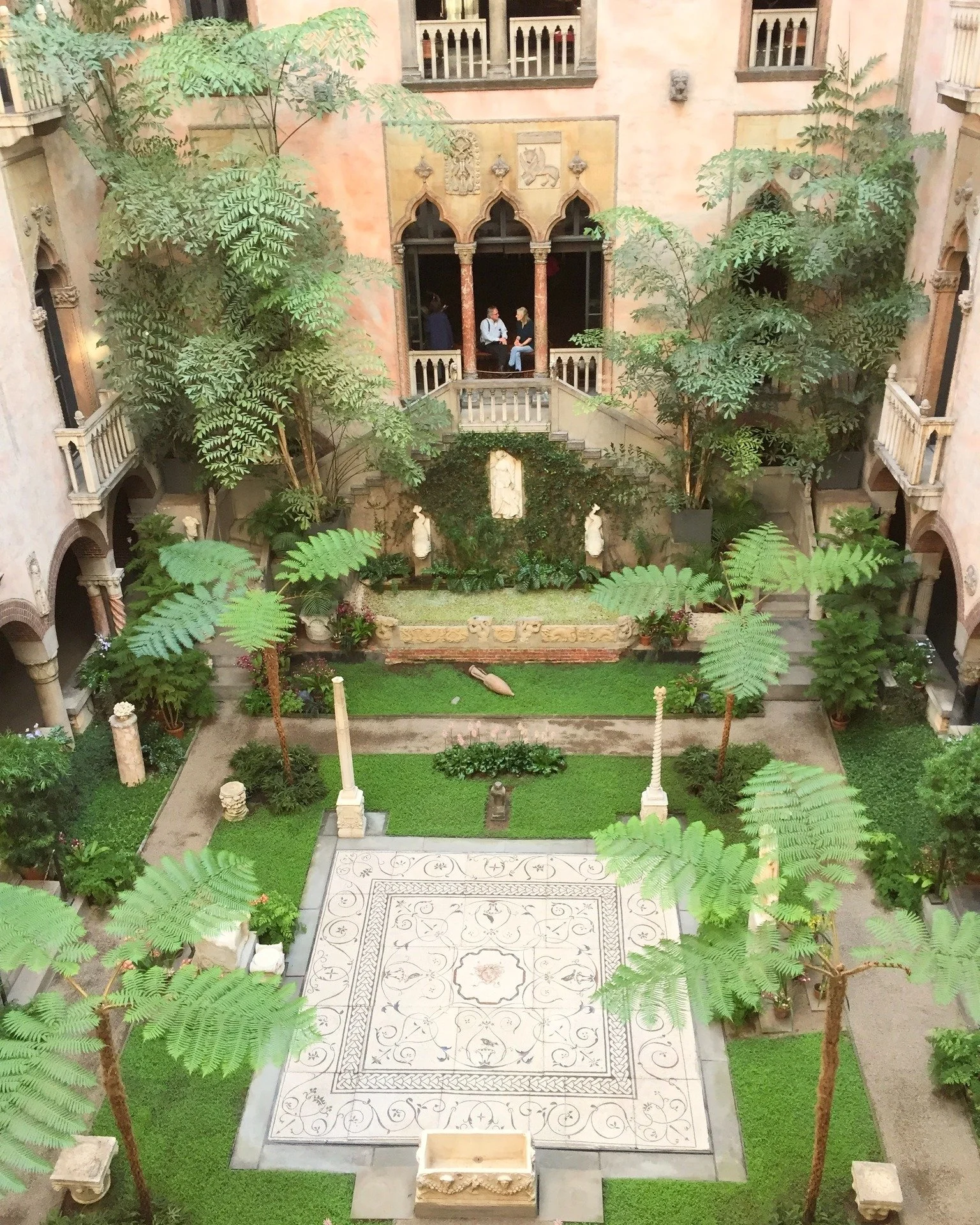 This time of year always makes me crave the green of spring. 🌿

A few years ago, I took myself on an artist date to the Isabella Stewart Gardner Museum &mdash; wandering the courtyard, studying the florals, letting the quiet beauty soften me.

That 