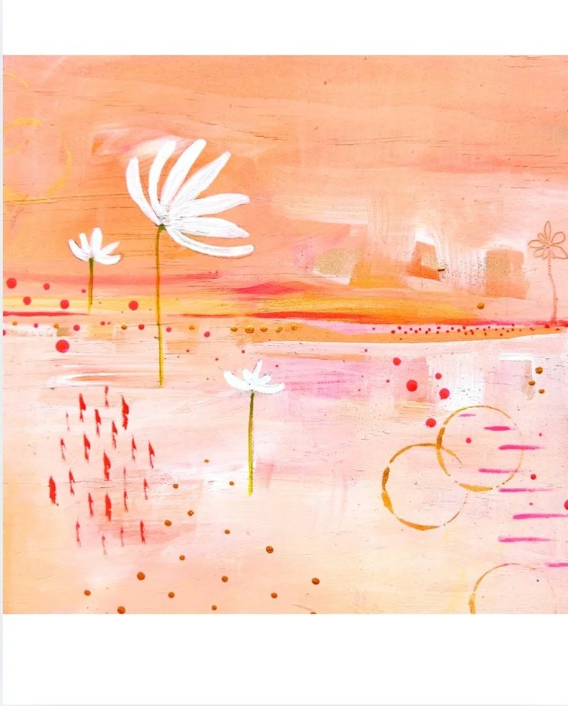 Sunday Slowdown&hellip;🌺

Salt Air &amp; Sunshine

A soft breeze.
Light on the water.
Nothing to rush toward.

This piece is meant to feel like an exhale, a quiet reminder that not everything needs to be hurried or figured out.

Sometimes the beauty