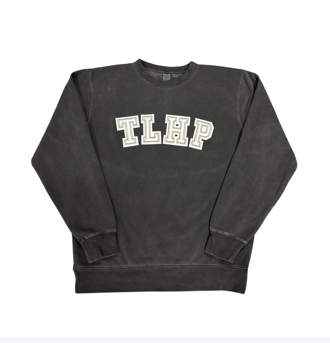 Embroidered "TLHP" Crewneck