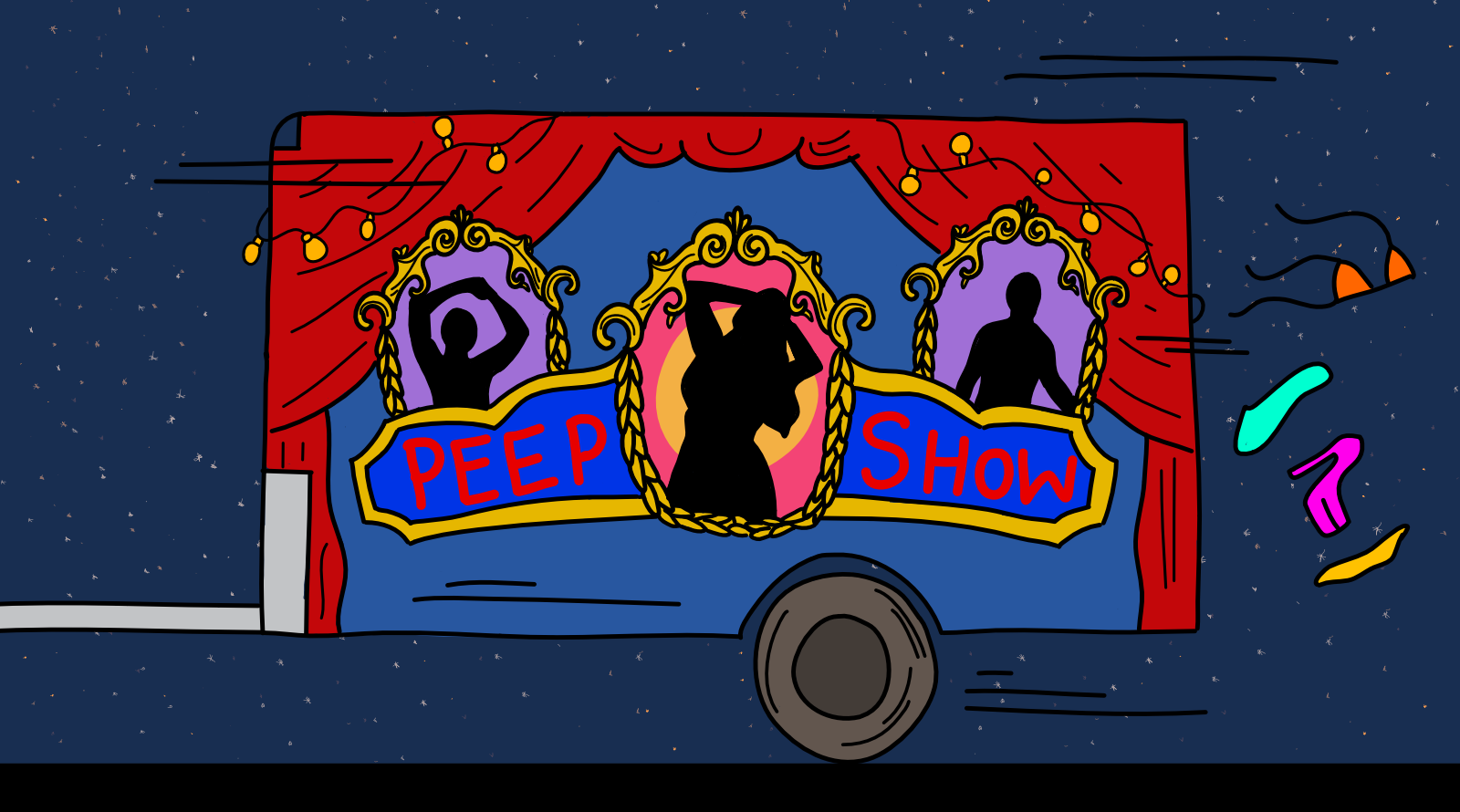 Tribulations of a Travelling Peepshow Part 2: On The Road