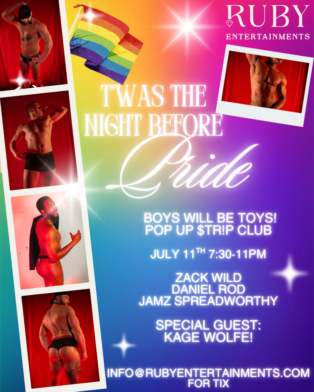 T'was the Night Before Pride: Boys will be Toys