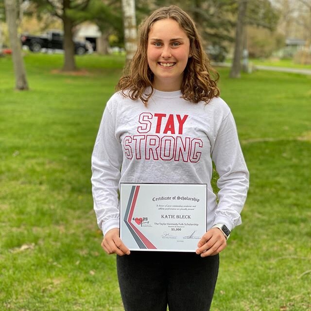 The Taylor Kennedy Folk Scholarship Foundation would like to congratulate our Inaugural Scholarship Recipient, Katie Bleck of the Weyauwega-Fremont graduating class of 2020! 🎉

Katie, your leadership both on and off of the court is inspirational and